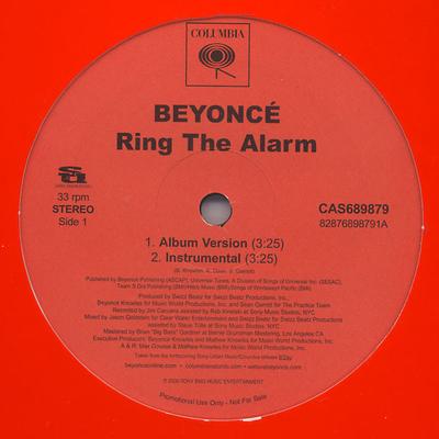12inch Record BEYONC? - Ring The Alarm 82876898791 Sony Urban Musi 2006 US Rap & Hip-Hop/R&B Used