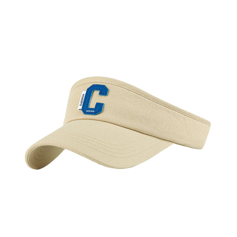 Signature C Logo Sports Sun Cap C2 Beige BEIGE