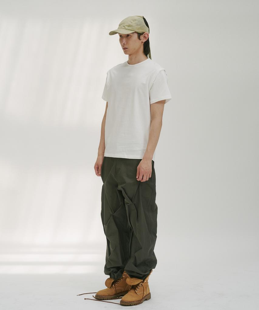 AEGO FREEDOM LAB Deep Grunge T-Shirt_White