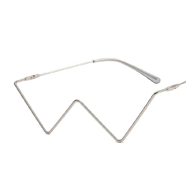 

Trendy Rhinestones Eyeglasses Frame Novelty Club Sunglasses Bold Look for Shows and More Photo Props