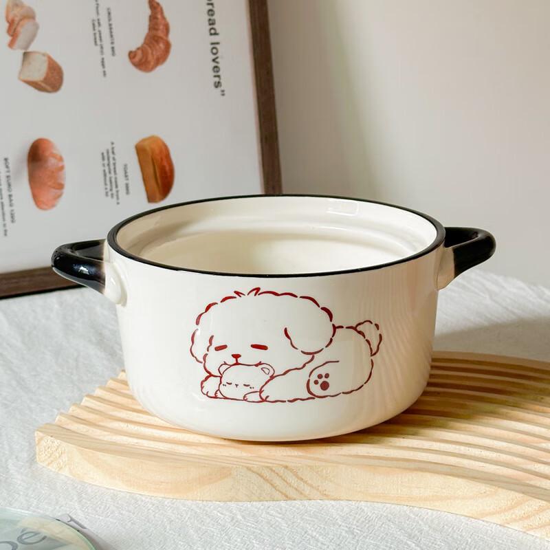 Cute Puppy Instant Noodle Bowl
