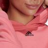 adidas Drei Streifen Farbblock Cropped Hoodie Damen Hoodies Rosa H47481