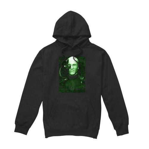 Star Trek Mens Locutus of Borg Hoodie