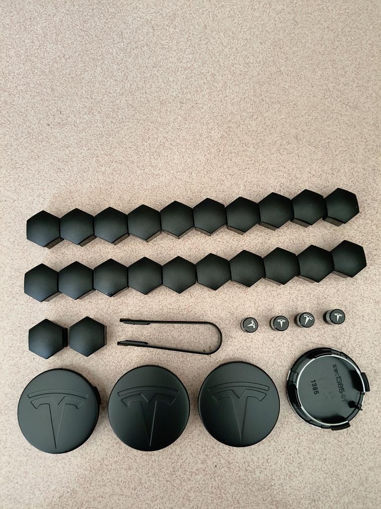 56MM 4PCS 25PCS 29PCS For Tesla Model3 /Y/2025 Model Y Juniper/2026 X Sport Emblem Wheel Center Hub Cap Car Rims Cover Hubcaps