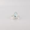 Sky Blue Topaz Gemstone 925 Sterling Silver Handcrafted Designer Ring For Mother RR-81-2