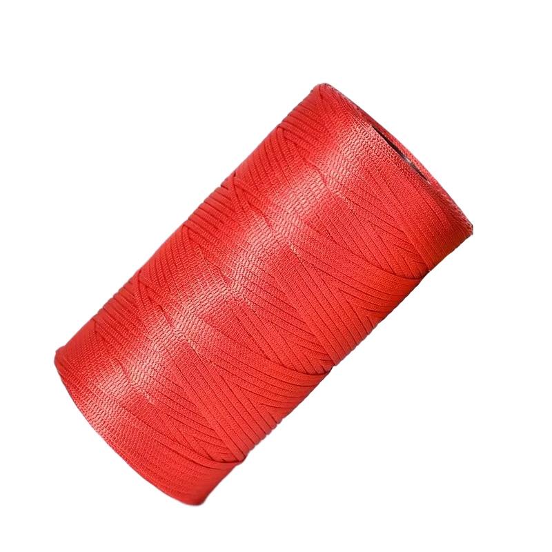 1Roll Crochet Lines Knitting Bag Thread Thin Ice Hemp Threads Woven Material Hollow Yarn Needlework Sewing Silk Thread DIY