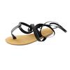 Women Summer Open-Toe Strap Roman Wind Straps Toe Flat Sandals Shoes Large Size