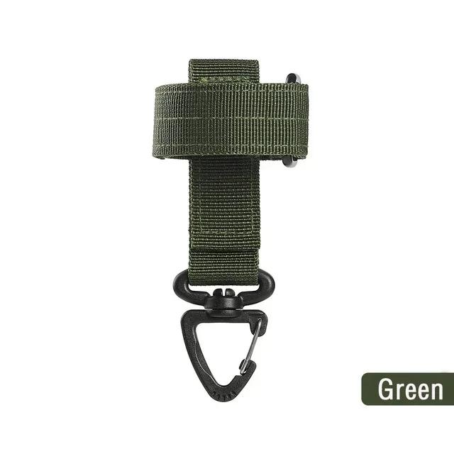 Mountaineering Buckle Outdoor Keychain Tactical Gear Clip Keeper Pouch Belt Gloves Rope Holder Military Hook Camping