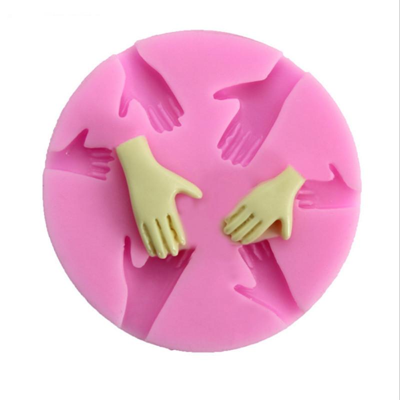 1Pc Cartoon DIY Handmade Silicone Fondant Mold Sweet Candy Chocolate Mould Birthday Party Decoration
