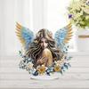Cat Diamond Painting Tabletop Ornaments Kit Desktop Diamond Art Kits 5D DIY Diamond Art Tabletop Decorations for Adults Beginner
