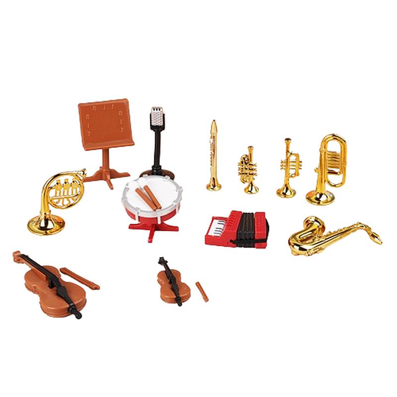 Dollhouse Miniature Accessories Mini Golf Clubs With Bag Model For Doll House Decoration Miniature Scene Model Microlandscape