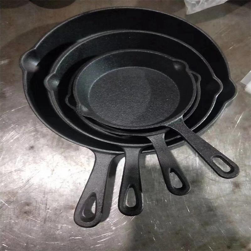 ZISIZ Cast Iron Frying Pan & Skillet Set