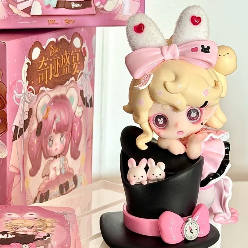 Genuine In Stock Keeno Miracle Feast Series 4  Figures Ornaments Dolls Trendy Toy  Pack Collection Festival Gift