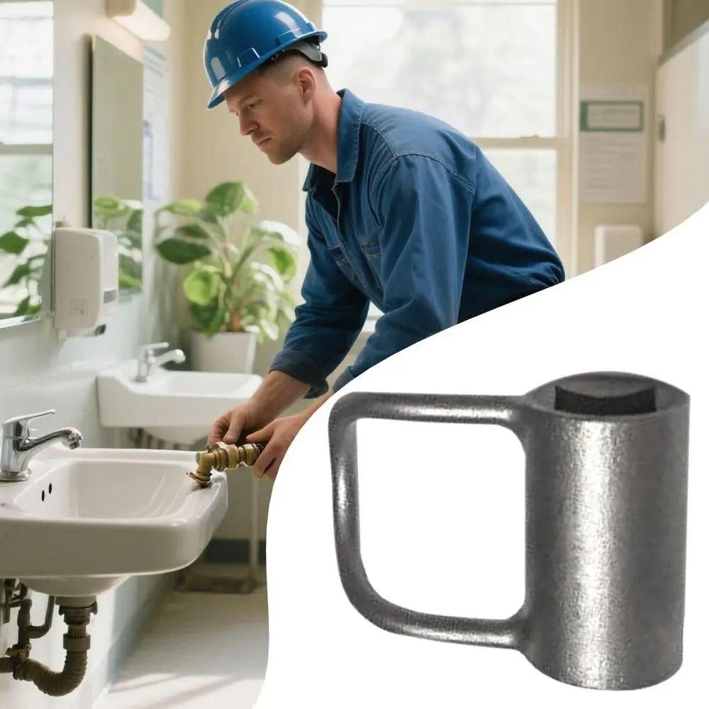 Plumbing Tool Triangular Valve Faucet Spanner Angle Valve Faucet Angle Stop Valve Wrench  Bathroom