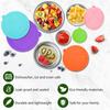 Stainless Steel Food Container 5 Pieces Stainless Steel Containers with Lids Round Food Storage Nesting Snack Bowl for Kitchen