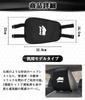 Set of 2 Suzuki Jimny Headrest Covers with Ventilation Holes for a Comfortable Neck Perfect for Car Seats Easy Car Seat Interior Accessories