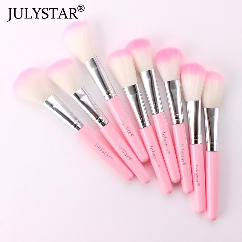 

Julstar Beauty Pink Single Blush Простая в использовании портативная кисточка для макияжа для начинающих