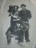 Three Stooges - Run DMC Parody Band Shirt White Unisex S-4XL Unisex T-Shirt