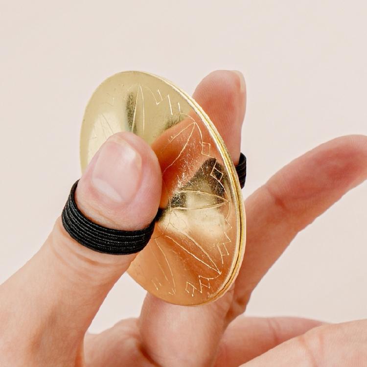 1 Pair Finger Small Cymbals Belly Dancing Cymbals Finger Cymbals Dancing Props