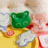 Hot Water Bag Self-heating Portable Reusable Leak-proof Safe Keep Warm Transparent Cartoon Animals Shape Hand Warmer Bottle for Office