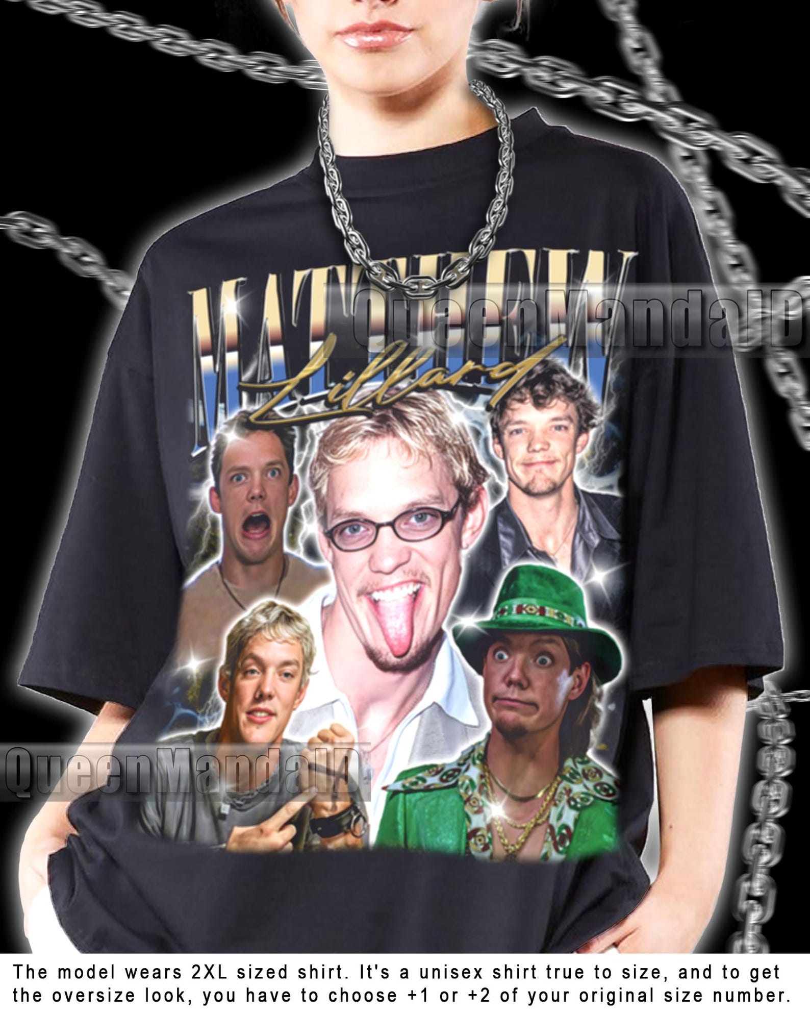 Matthew Lillard Shirt 90s Retro Fan Tee, Unisex Movie T-Shirt, Vintage Style R183 2XL