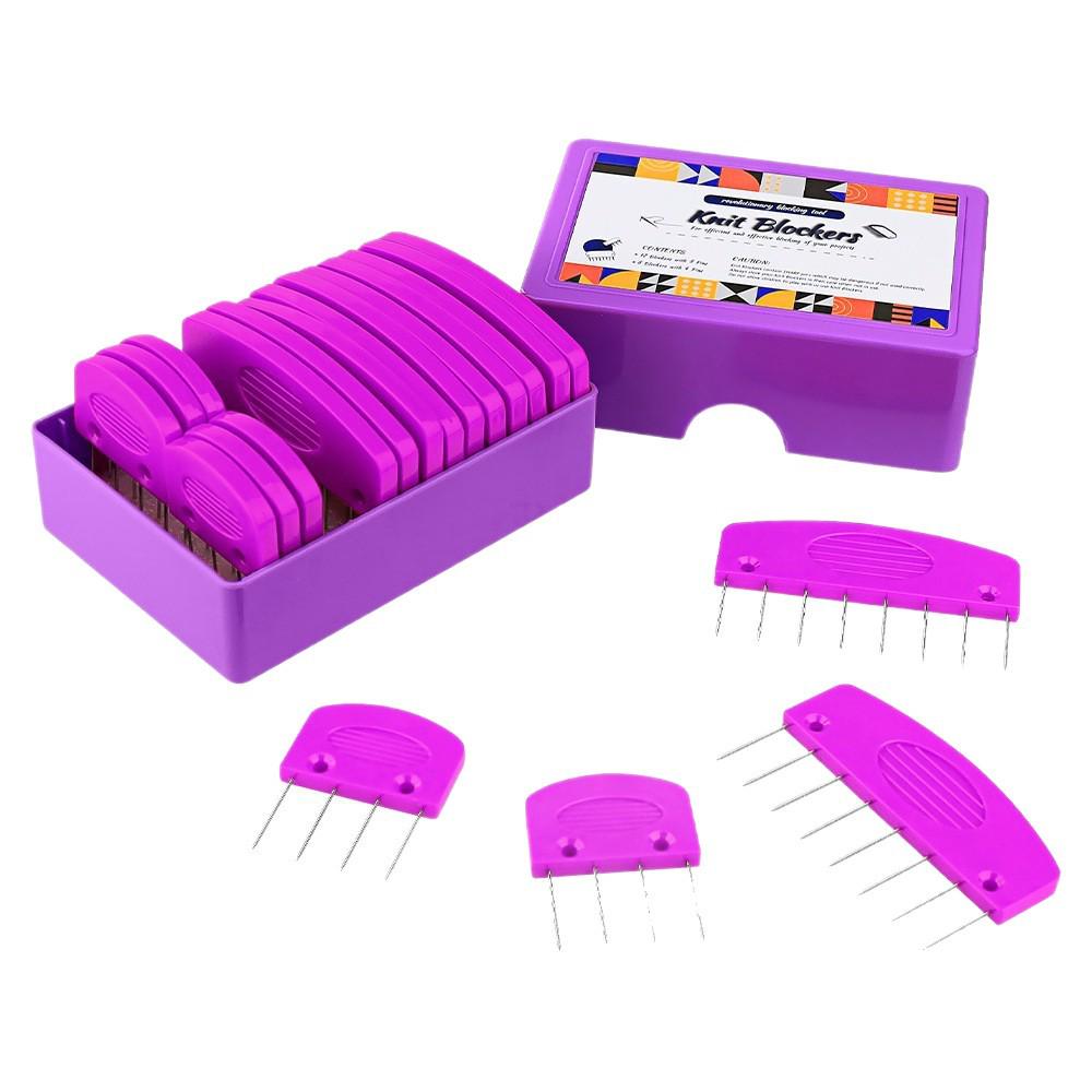 Knitting Tools: Sweater Scarf Shaping Pin & Safety Needle Set