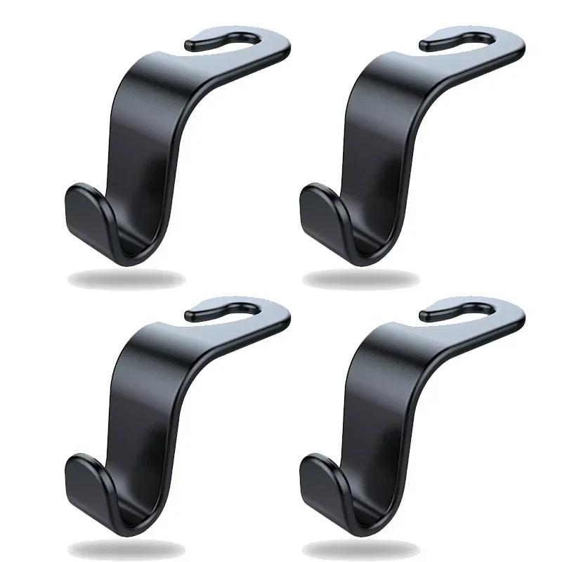 Front Seat Headrest Hook Car Seat Hook Multifunctional Car Clips Storage Rack Auto Fastener Hangers Interior Accessories