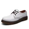 Large Size Boots Trendy 3-hole Men's Single Shoes Round Toe Casual Workwear Fashion Men and Women's Short Boots