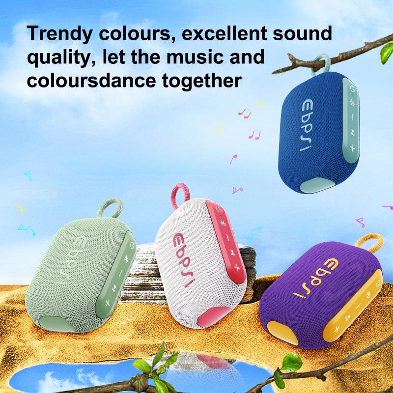 4GO Waterproof Portable Bluetooth Speaker: High-Quality Sound, Outdoor Wireless Mini Subwoofer