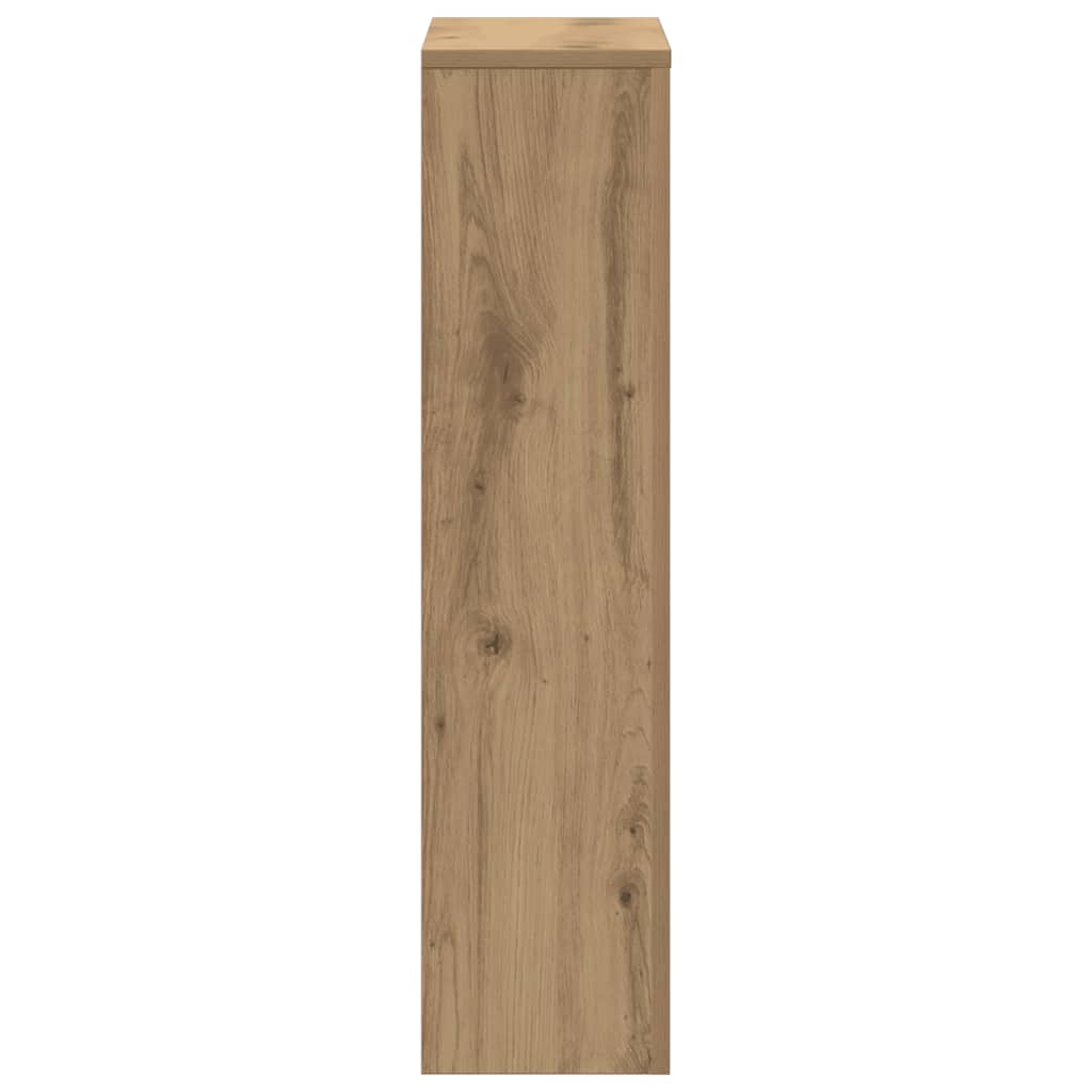 Radiator Cover Artisan Oak 78 x 20 x 82 cm Wood Based Material