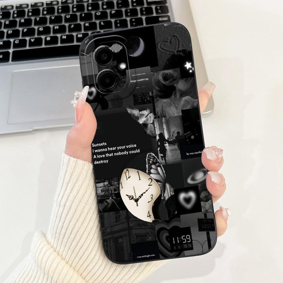 Fashion Painting Phone Case For Samsung Galaxy A06 Soft Silicone Shockproof Cover For Samsung A06 5G 4G Cases Bumpers