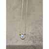 Used Moonstone Necklace Silver 4C