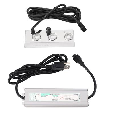 Fog Maker Ultra Sound 304 Stainless Steel 3 Head IP67 Waterproof Automatic Power Failure Mist Maker