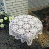 Cotton Lace Crochet Doilies Placemat Flower Square Shape Table Mat Coaster