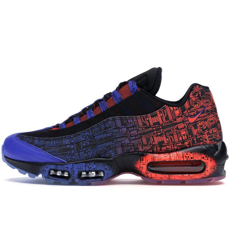 

Nike Air Max 95 Doernbecher Low Top Running Shoes Unisex Running Shoes Black Blue Red 839165-064-2019 42