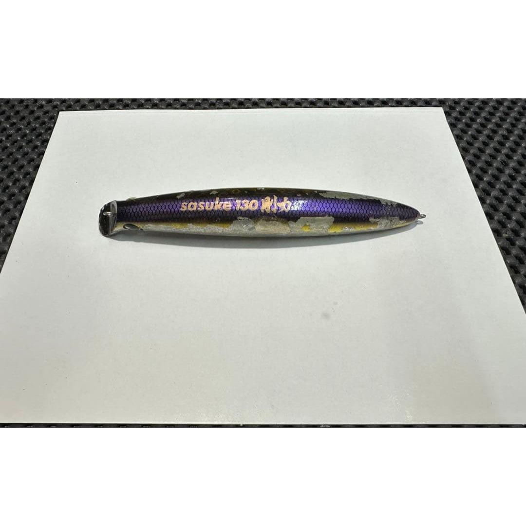 Used sasuke 130 minnow lure purple hard power ima