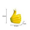 Banana Fist Thumbs-up Ornaments Creative Banana Statue Desk Decoration Resin Crafts Thumbs Sculpture Room Aesthetic Decor