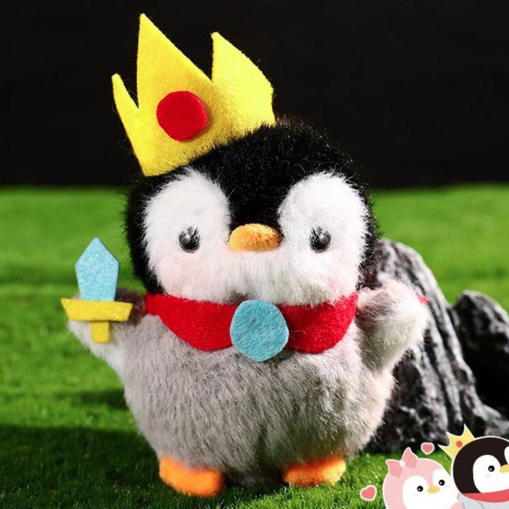 Fluffy Plush Penguin Keychain Collection Soft Stuffed Animal Keyring  Birthday Parties