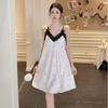 Ice Silk Sleeveless Short Dress For Women With Breathable Comfort For Home Use