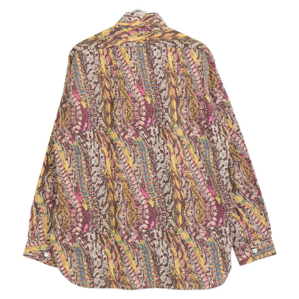 needles MR247 Multicolor All-Print Work Shirt tops M multicolorUsed