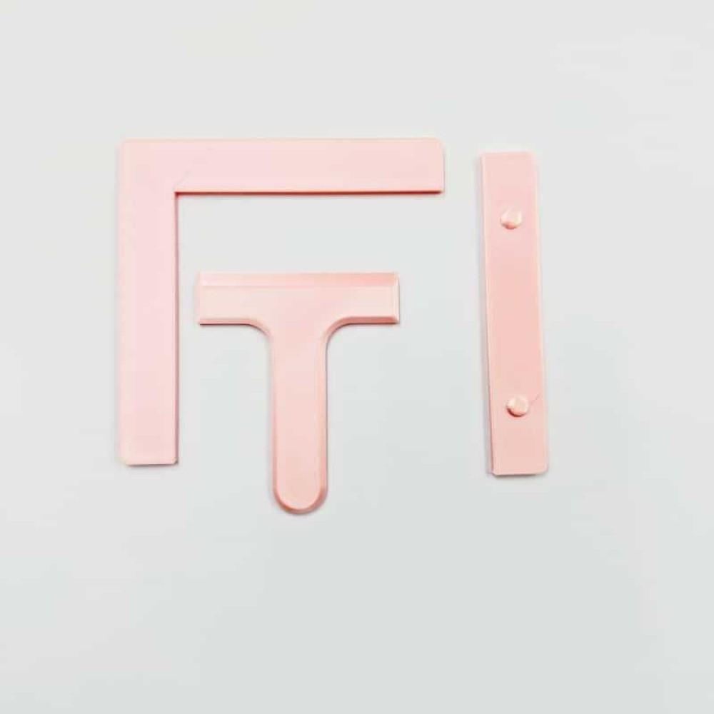 Diamond Painting Tools Diamond Painting Alignment Tools  Diamond Painting Accessory Pink