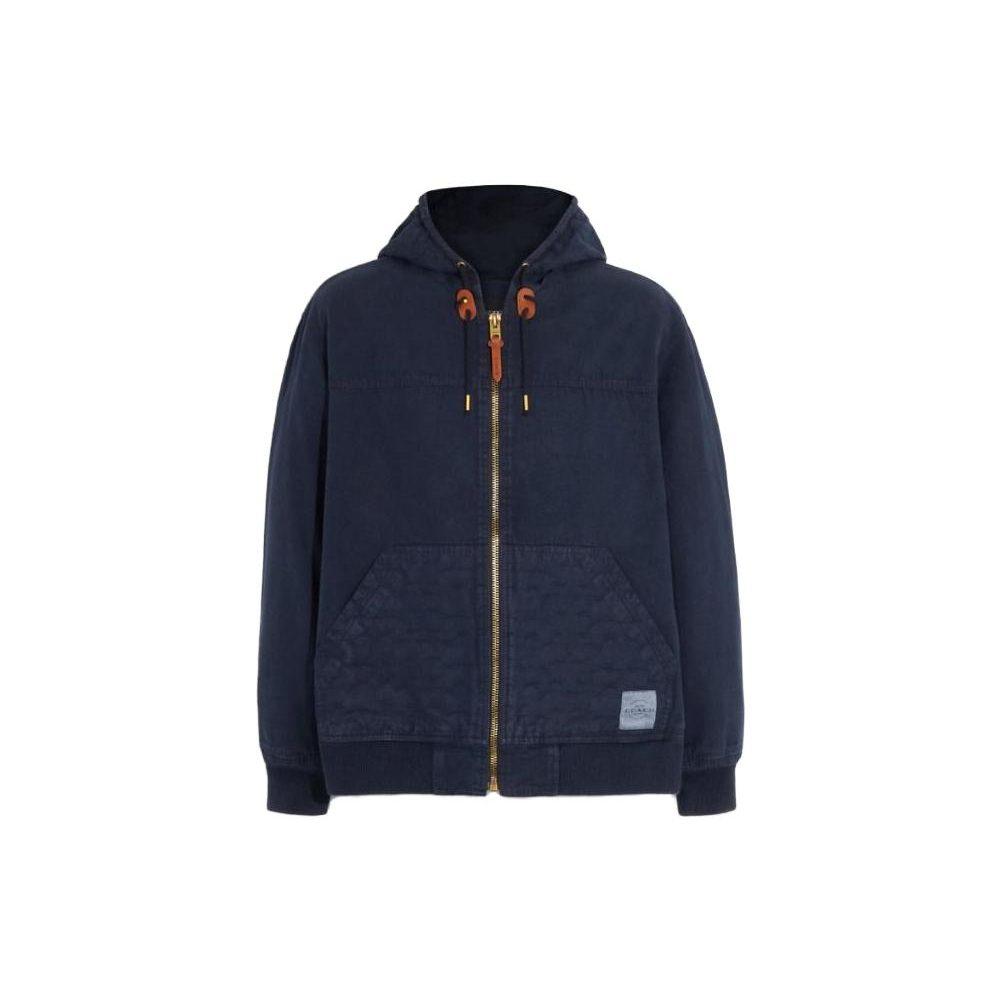 Coach SS24 Jackets & Coats Men's Marine Blue CF795-NAV