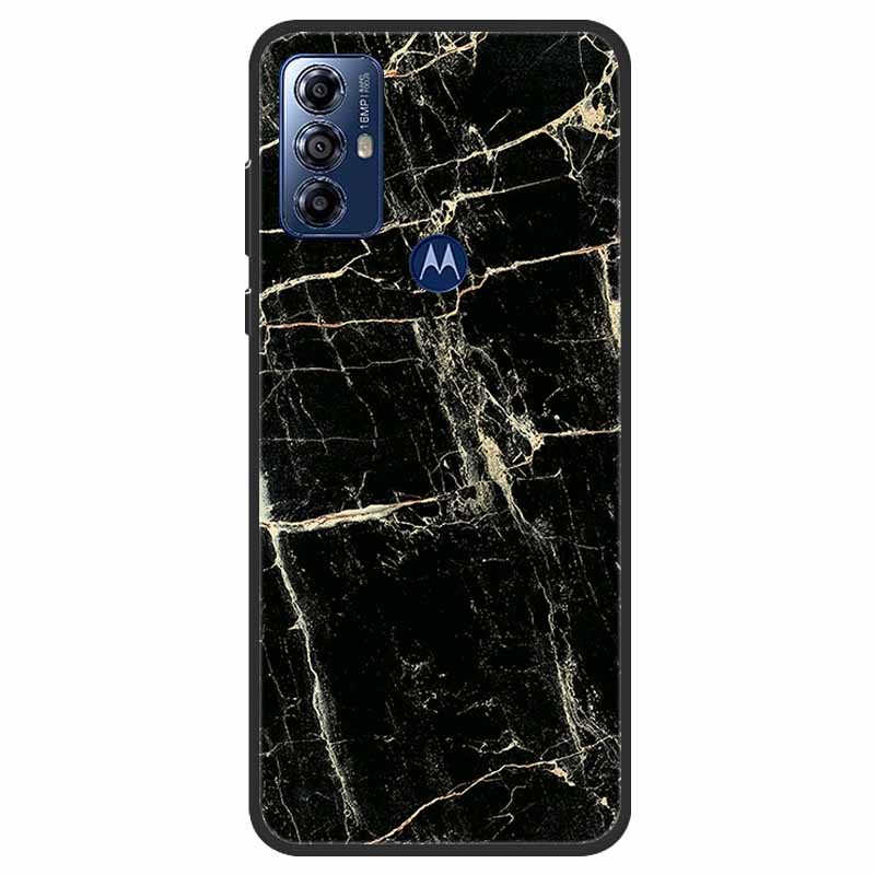 Für Motorola Moto G Play 2023 Hülle Weiche Silikon-Rückseite für Moto G Play 2023 Hülle GPlay 2023 Schwarze Handyhülle