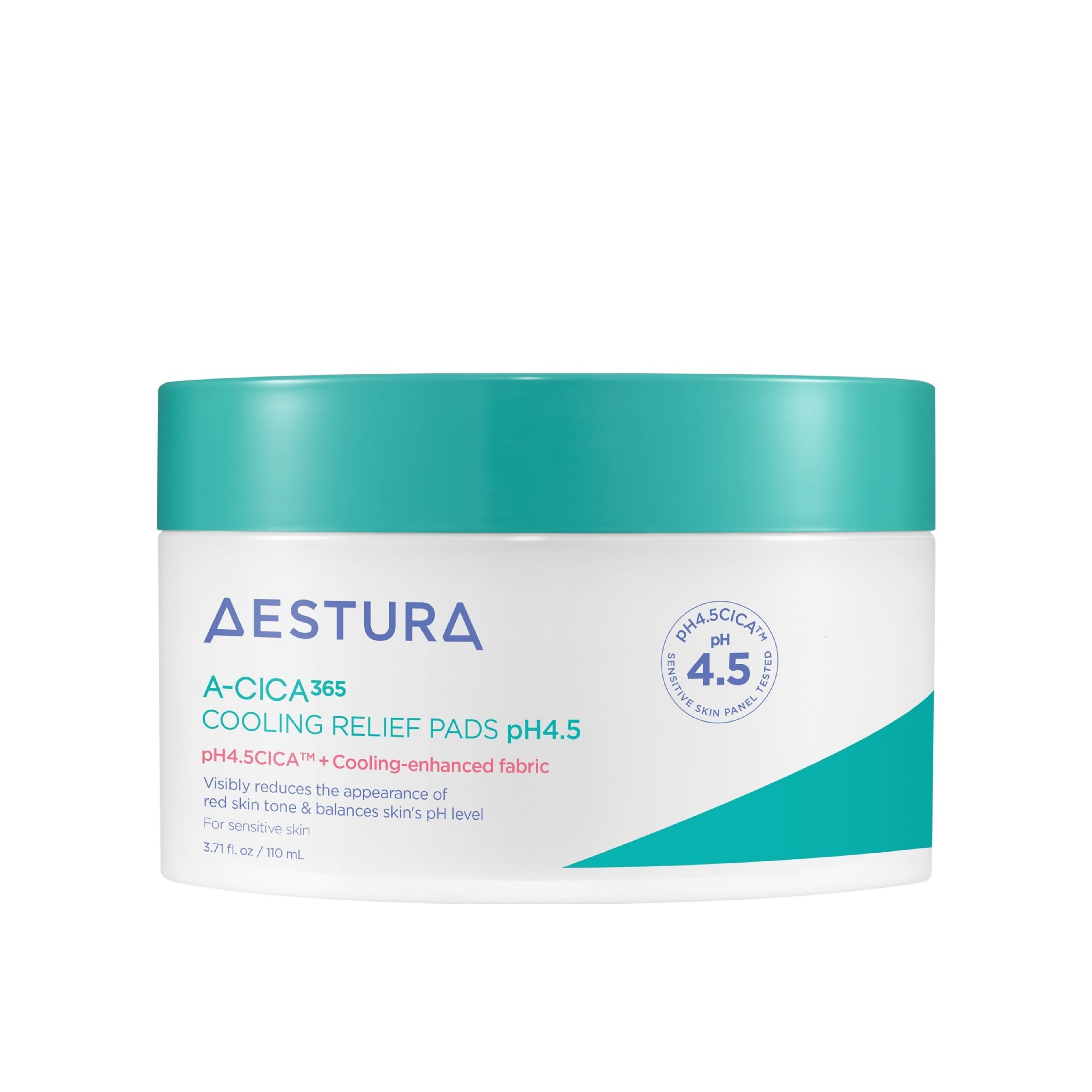 AESTURA A-CICA365 Cooling Soothing Pad pH4.5 110ml 60 Pads