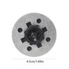 Metal Flywheel Assembly Optimized for TN 21 Series to Provide Stable Tape Transport and Enhances Sound Durability