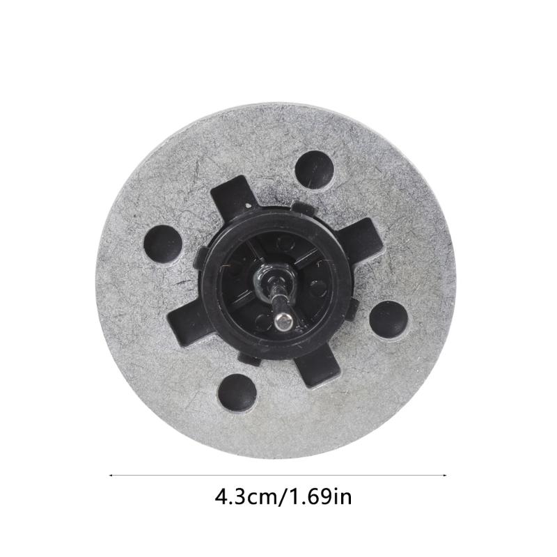 Metal Flywheel Assembly Optimized for TN 21 Series to Provide Stable Tape Transport and Enhances Sound Durability