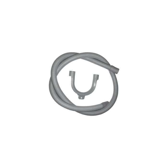Tuyau D'évacuation - GENERIQUE - 2mts - Blanc - Emballage - Lave-Linge