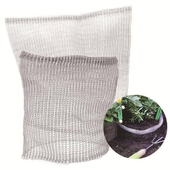 Plant Mesh Bag Wear-Resistant Reusable Sturdy Stainless Steel Plant Root Protector Mesh