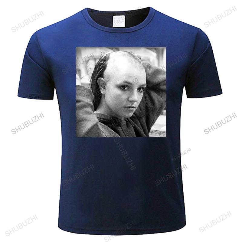 Herr högkvalitativ kortärmad t-shirt vintage t-shirttoppar Kal britney spears Tung sommarbomull märke lös t-shirt stor storlek