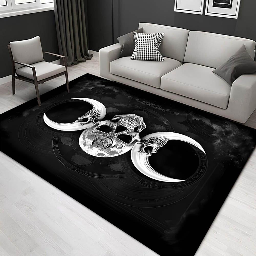 

1pc 1626928451Pattern Carpet, Area Rug For Living Room Bedroom Room Bed Chair Laundry Entryway Corridor Yard Non-slip Outdoor Camping Rug Fl 60cm by 90cm